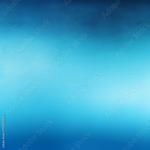 blue sea sky   color gradient rough abstract background shine bright light and glow template empty space   grainy noise grungy texture