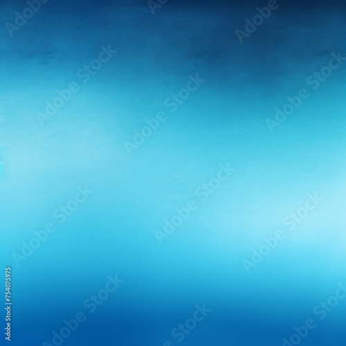 blue sea sky , color gradient rough abstract background shine bright light and glow template empty space , grainy noise grungy texture