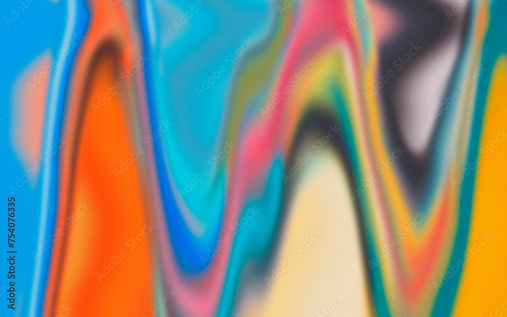 Rainbow gradients. Lo fi grainy gradient texture. Color gradient ...