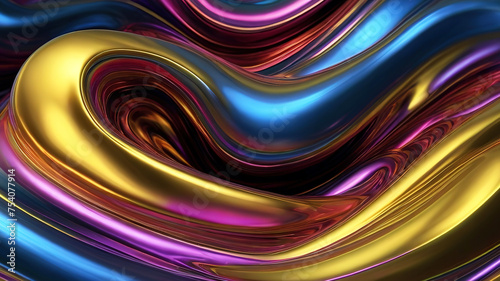 Alumnium foil hologram textute colorful abstract background