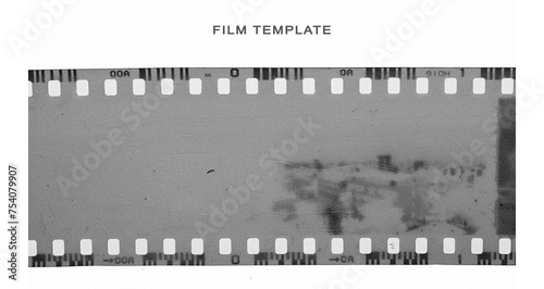 (35 mm.) film frame.With white space.film camera. photo