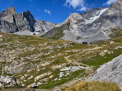 High-altitude Haven: Mountain Refuge Serenity in Vanoise National Park, Hautes Alps, France © Francesco	Valenti