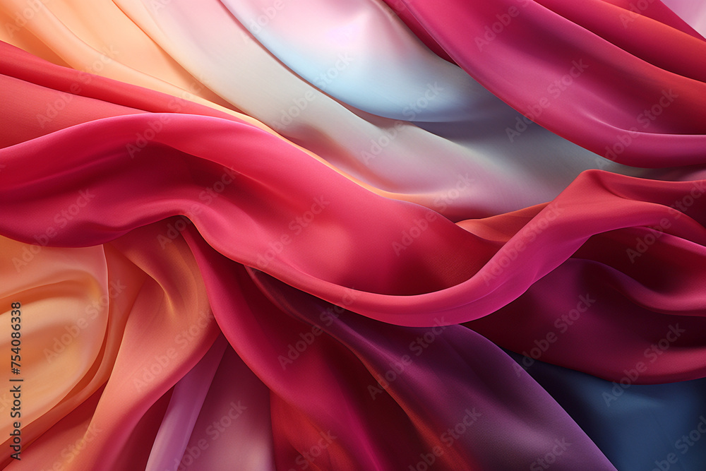Obraz premium Cloth swaying background