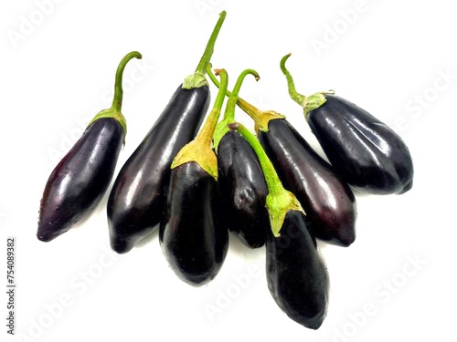 Eggplant: a species of Nightshades, its botanical name is Solanum melongena.