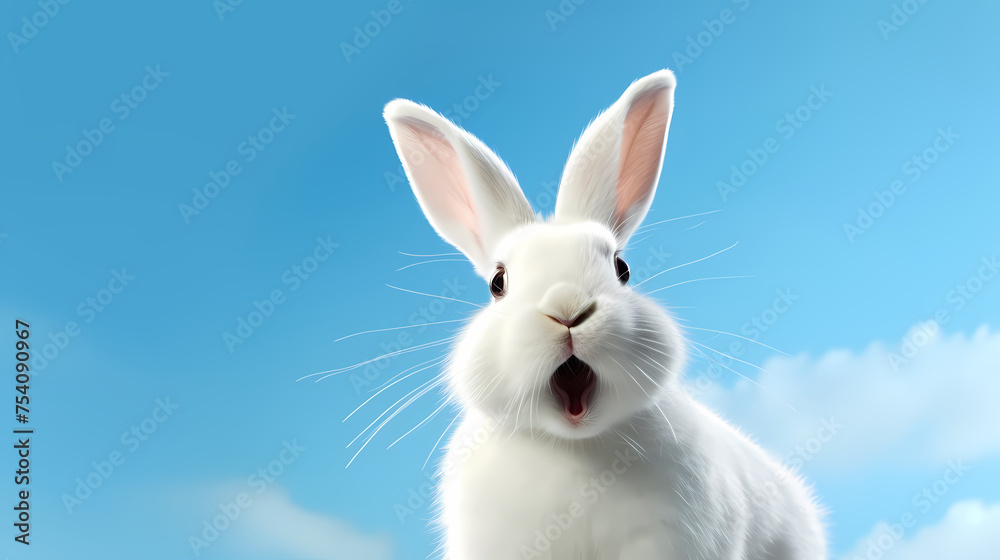 Cute bunny, easter background Cute bunny, easter background