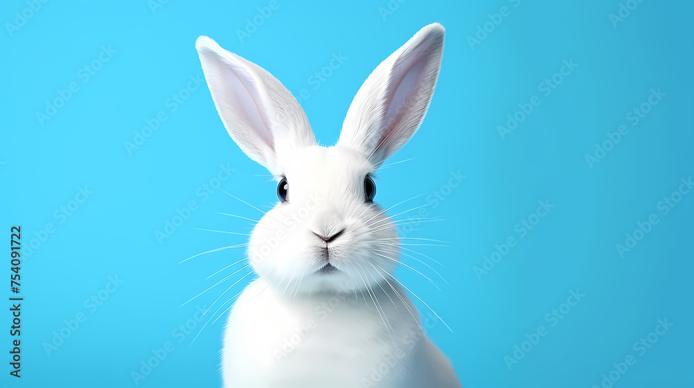 Cute bunny, easter background Cute bunny, easter background