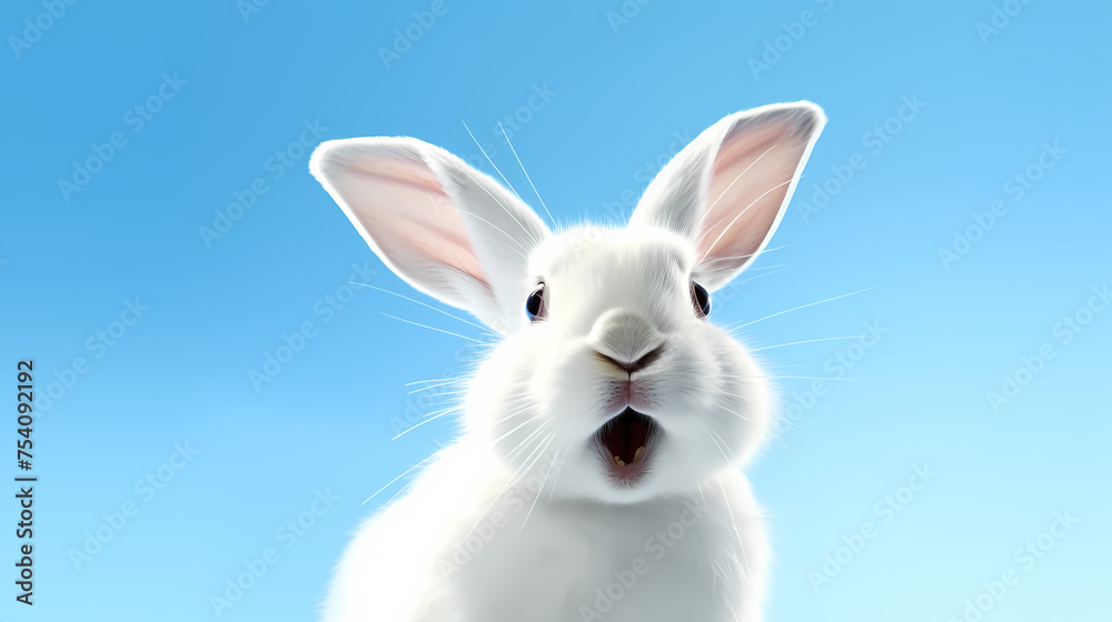 Cute bunny, easter background Cute bunny, easter background