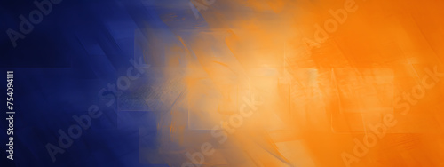 abstract elegant orange blue background