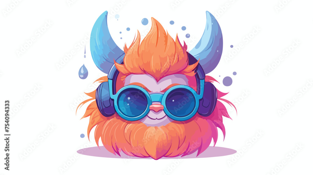 Cute character. Colorful vector illustration.