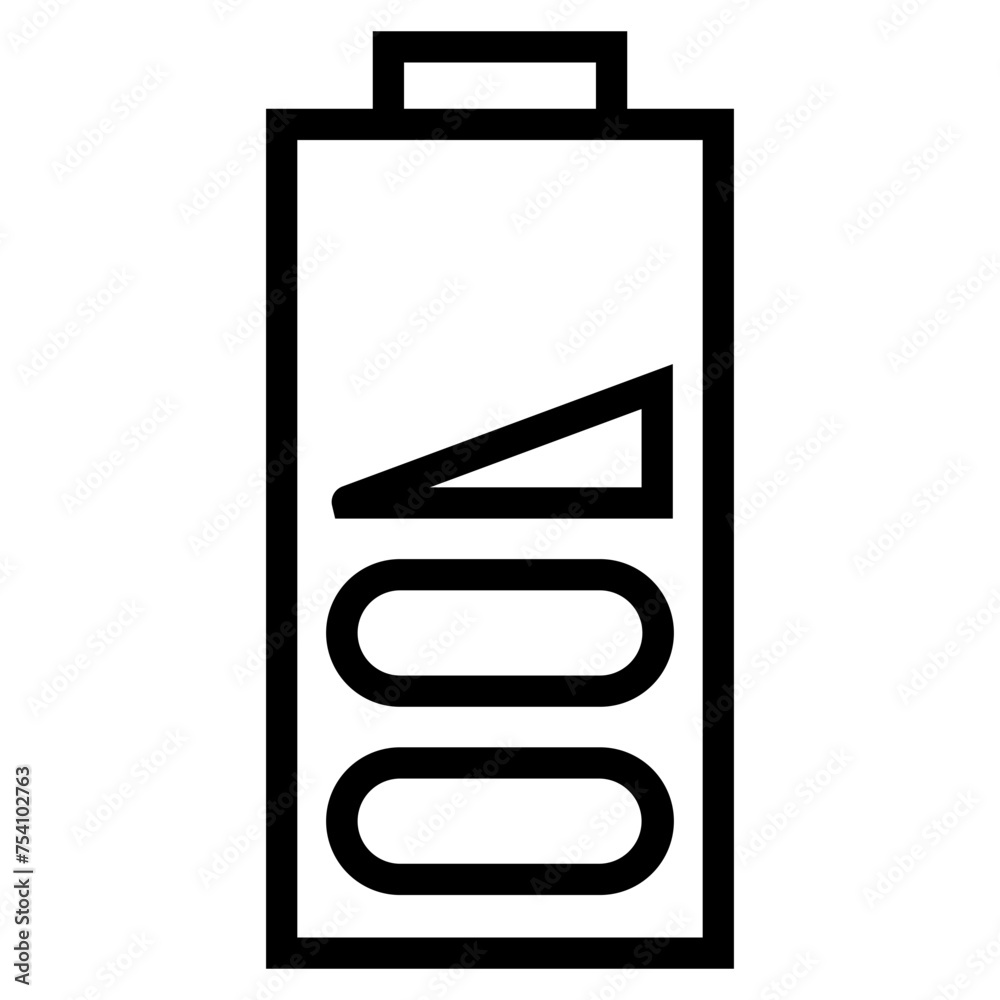 Battery icon. battery charge level. battery Charging icon