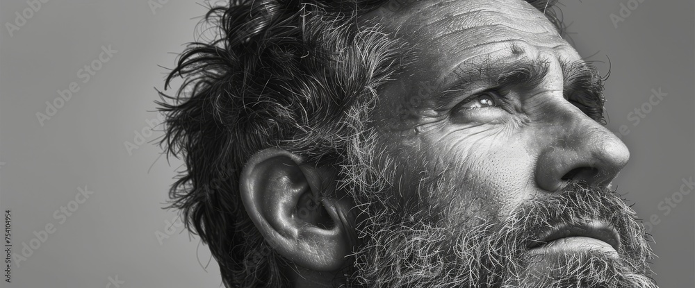A Man With a Beard A Man With a Beard