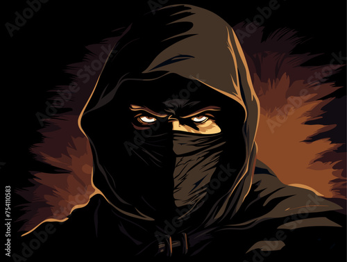 Undercover Ninja is a person dressed as a rogue ninja