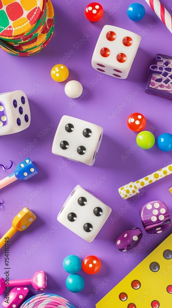 Colorful and cute background. April fool's day background. April fool font per dice background. Colorful and cute background. April fool's day background. April fool font per dice background.