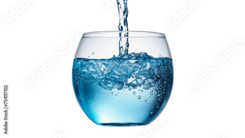 hot mineral water on isolated on transparent png background. Generative ai