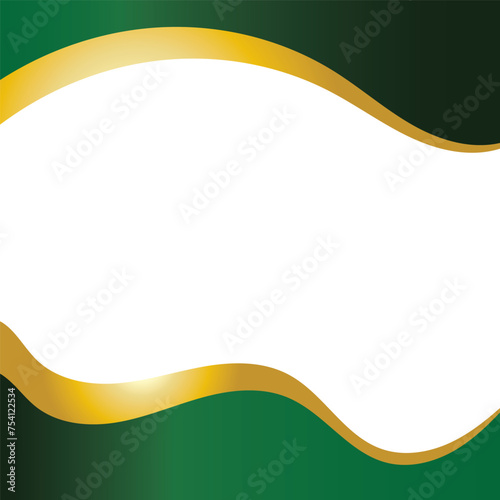 Gilded gold green Gradients Web Graphics border
