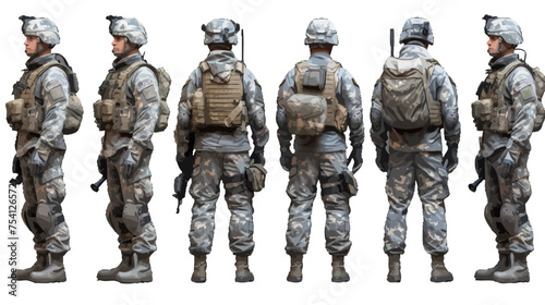 Army Rangers USA - Vector AI