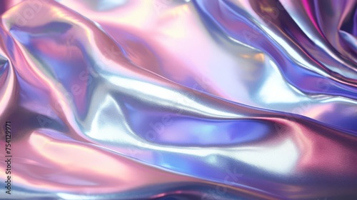 Holographic foil texture, iridescent and shiny background
