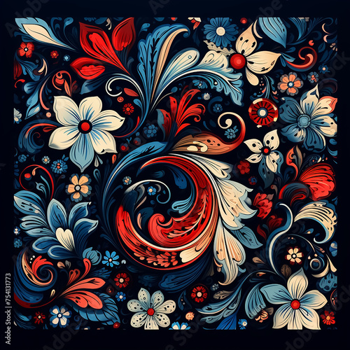 background with flowers