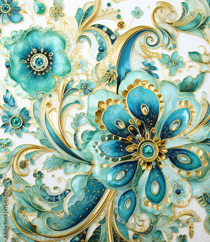 abstract floral background