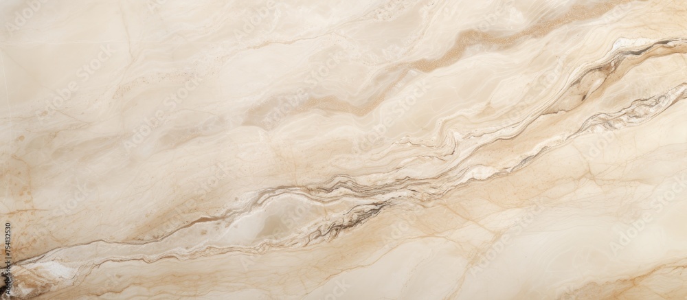 A detailed view of a high-resolution Italian beige marble texture, showcasing its intricate patterns and smooth surface. This marble texture is commonly used for interior and exterior home decorations A detailed view of a high-resolution Italian beige marble texture, showcasing its intricate patterns and smooth surface. This marble texture is commonly used for interior and exterior home decorations
