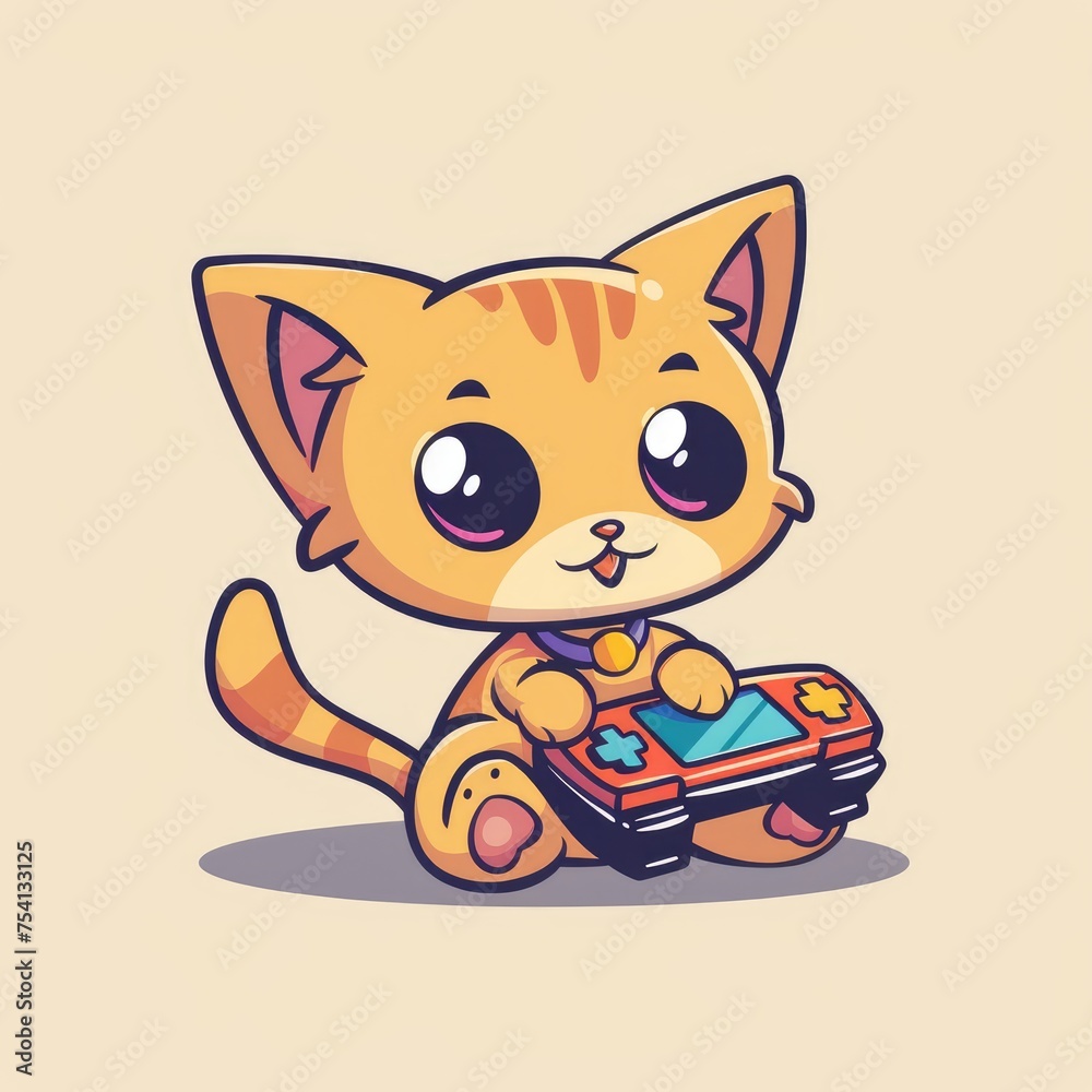 cat playing video games cat playing video games