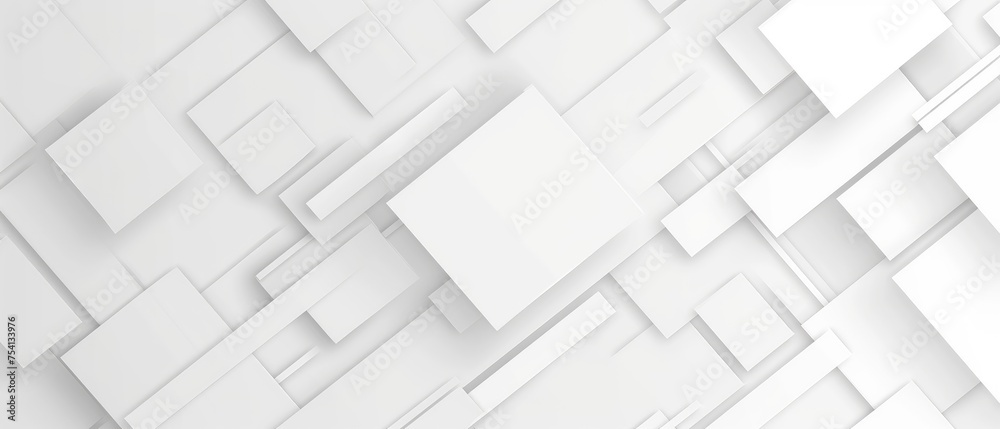 Abstract White Geometric Shapes Background Abstract White Geometric Shapes Background