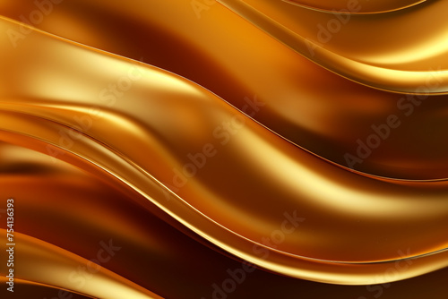 Abstract luxury Gold liquid swirls Background