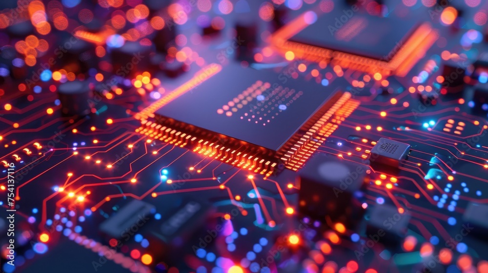 abstract circuit cyberspace design created with technology abstract circuit cyberspace design created with technology