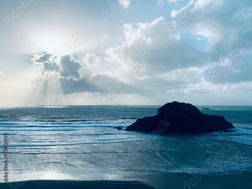 Back beach, New Plymouth, Taranaki, New Zealand