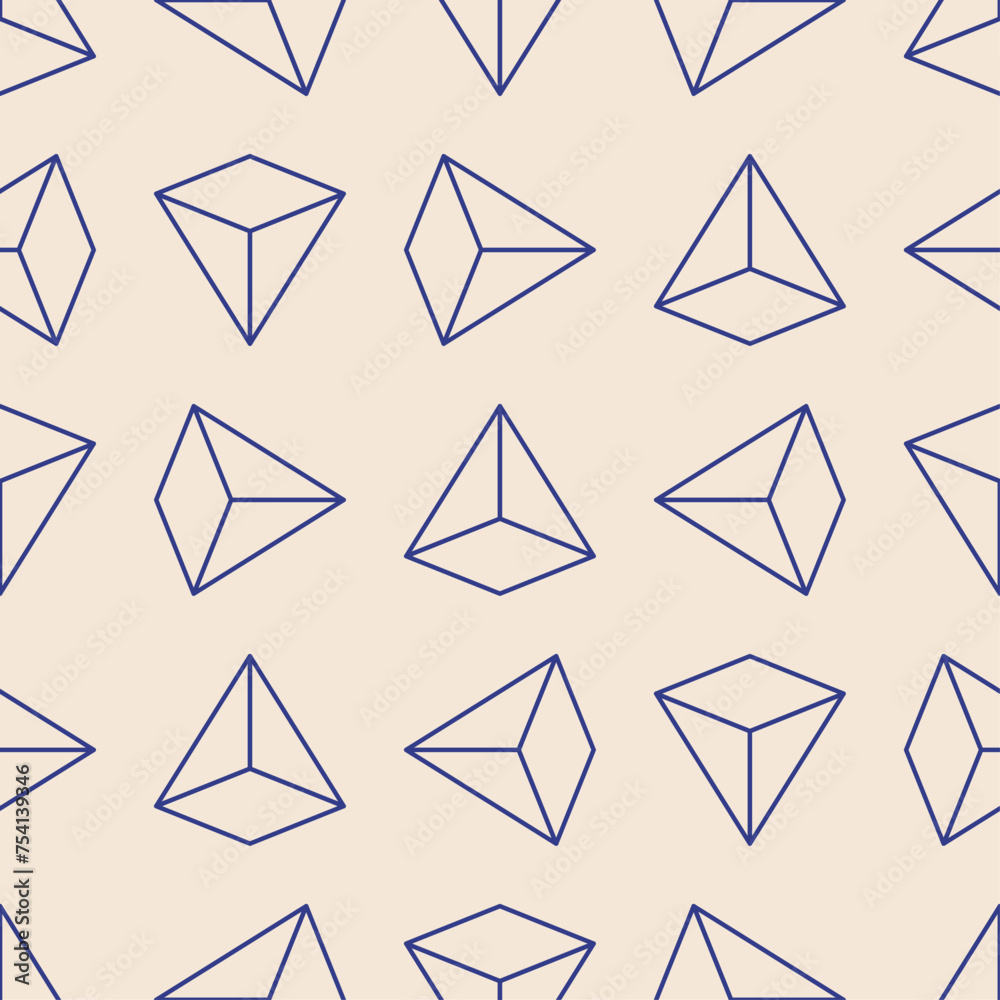 Trendy minimalist seamless pattern with abstract creative geometric composition Trendy minimalist seamless pattern with abstract creative geometric composition