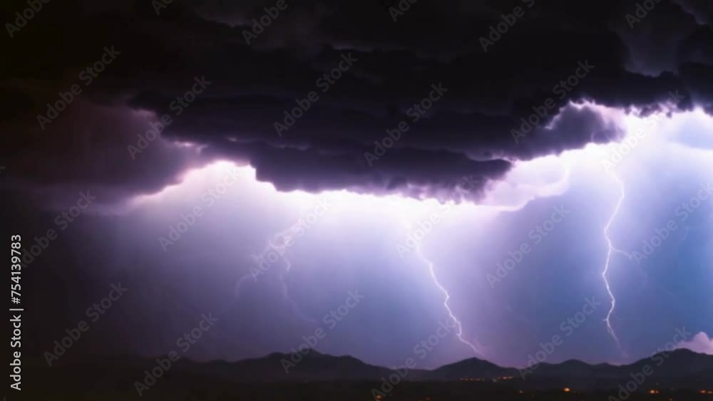 an abstract representation of a thunderstorm, with swirling clouds, jagged lightning bolts, and ominous dark hues an abstract representation of a thunderstorm, with swirling clouds, jagged lightning bolts, and ominous dark hues