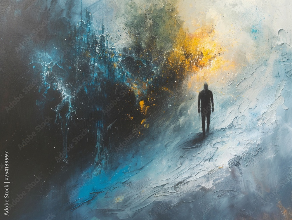 Fototapeta premium In a world of uncertainty