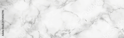 Luxurious White Marble Texture with Veins photo