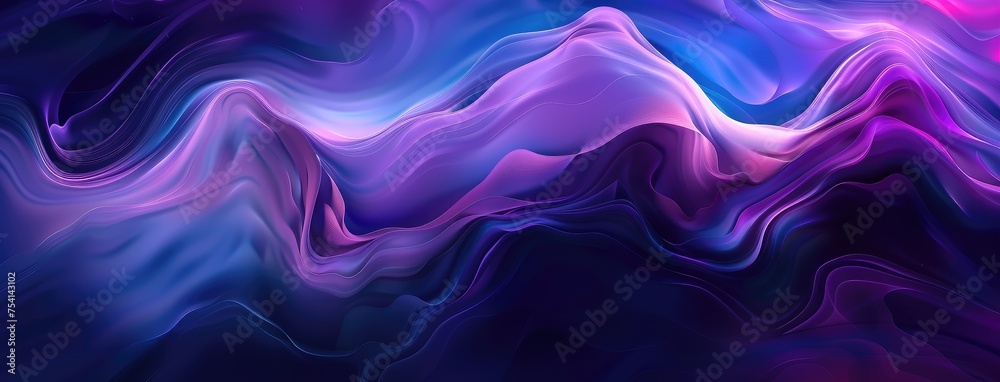 Abstract Purple and Blue Wavy Background Design Abstract Purple and Blue Wavy Background Design
