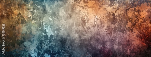 Vibrant Color Gradient on Abstract Textured Background photo
