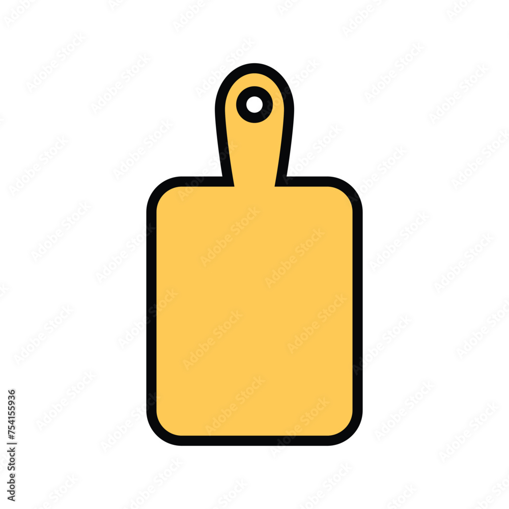 cutting board icon vector template simple and clean cutting board icon vector template simple and clean