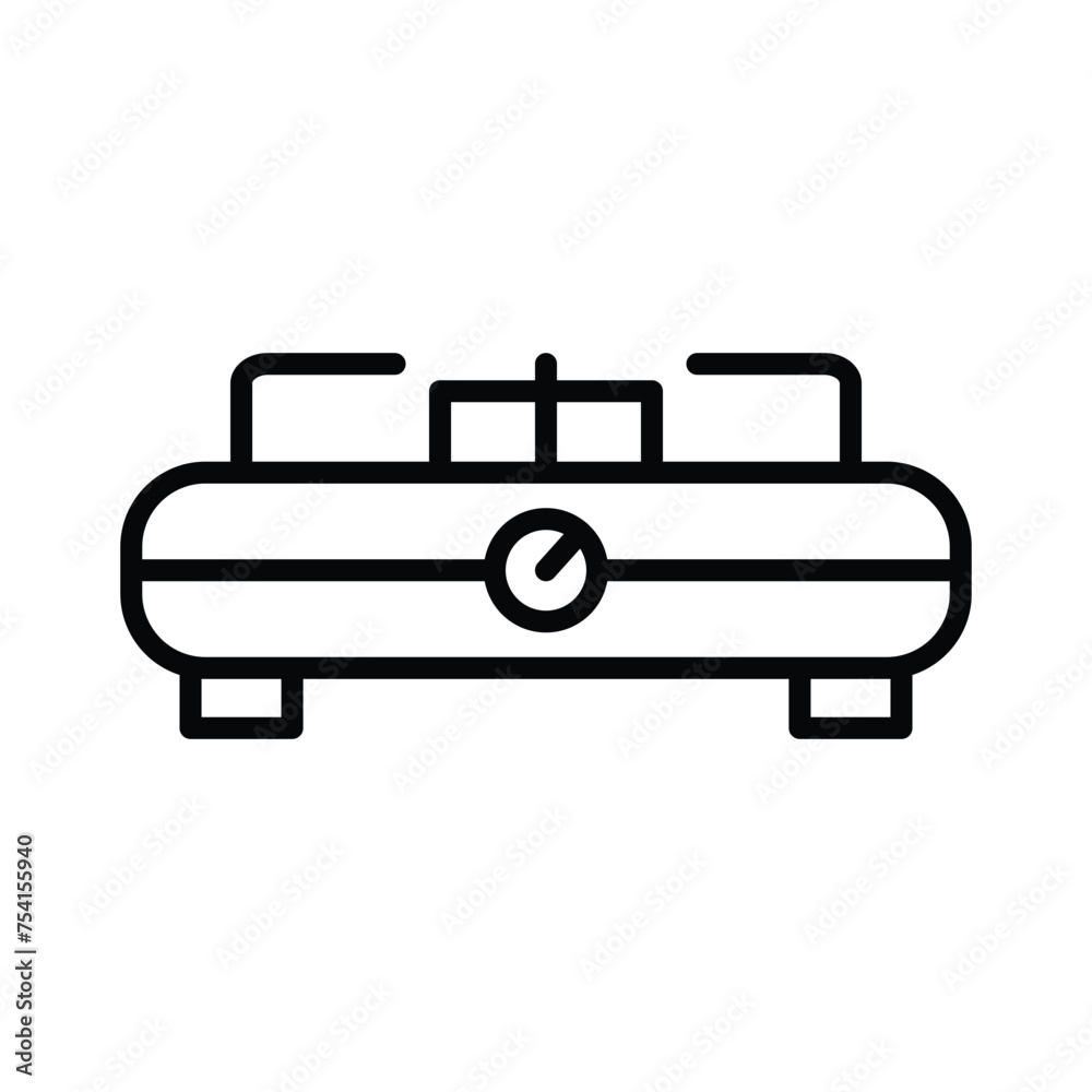 stove icon vector template simple and clean