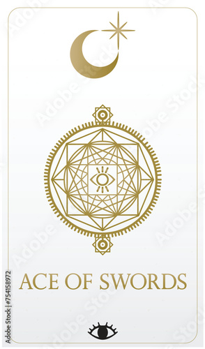 Tarrot designs message single cards 