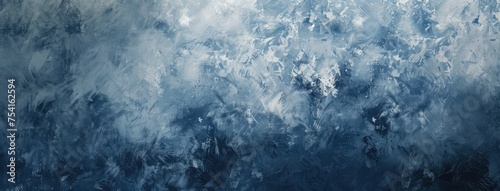 Abstract Blue Painted Texture for Creative Background