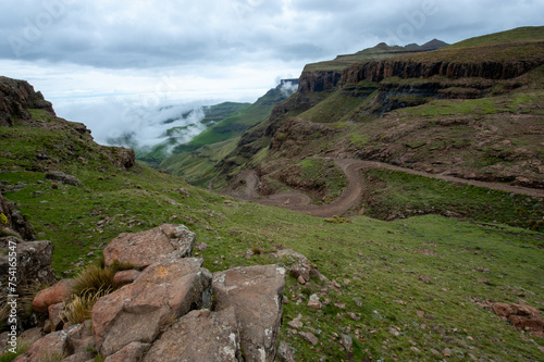 The road to Sani pass
