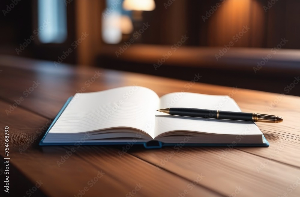 Office Desk With Blank Notebook And Pen,Blank Notebook Office Desk With Blank Notebook And Pen,Blank Notebook