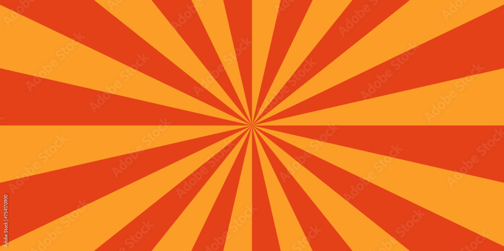 Abstract background with rays. Abstract comic colorful vintage background. Colorful sun rays sunburst pattern background.	
