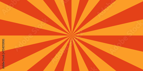 Abstract background with rays. Abstract comic colorful vintage background. Colorful sun rays sunburst pattern background.	
