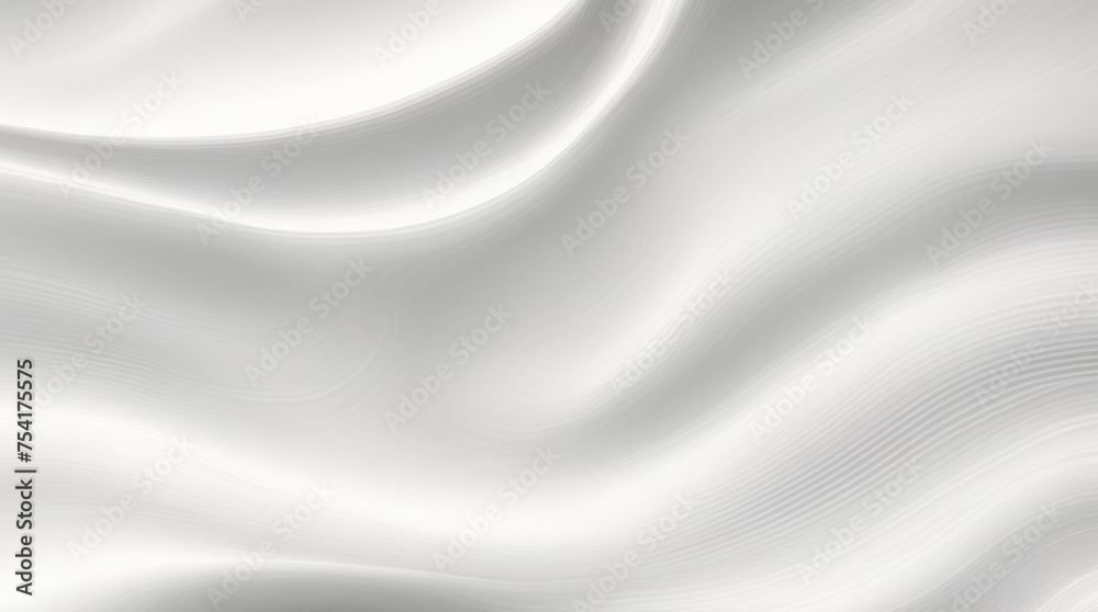 Graceful white ripples traversing a digital vista 