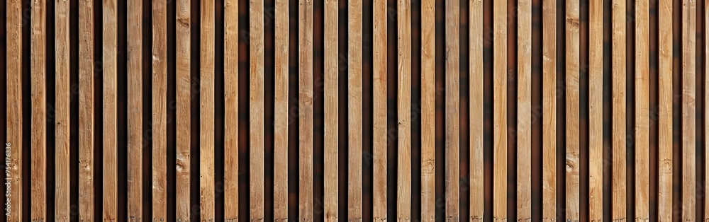 Close-Up of Vertical Wooden Fence Close-Up of Vertical Wooden Fence