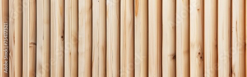 Close-Up of Bamboo Wall With Vertical Blinds