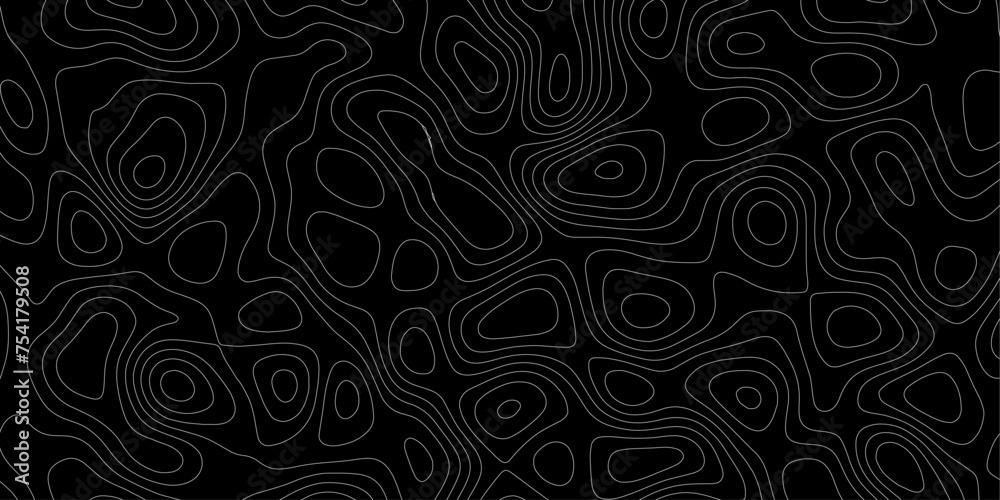 Black land vector.round strokes,soft lines,curved lines topology topographic contours topography vector map of,terrain texture strokes on,desktop wallpaper.
