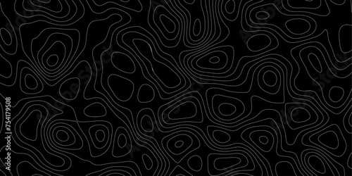 Black land vector.round strokes,soft lines,curved lines topology topographic contours topography vector map of,terrain texture strokes on,desktop wallpaper. 