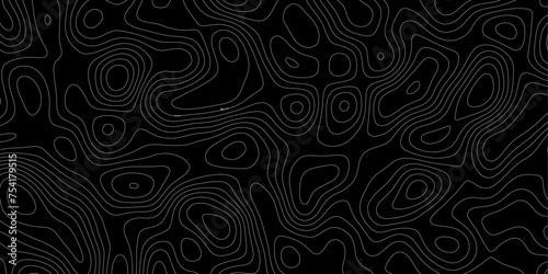 Black topography vector topology earth map shiny hair.topographic contours lines vector,clean modern,round strokes curved reliefs.land vector terrain texture. 