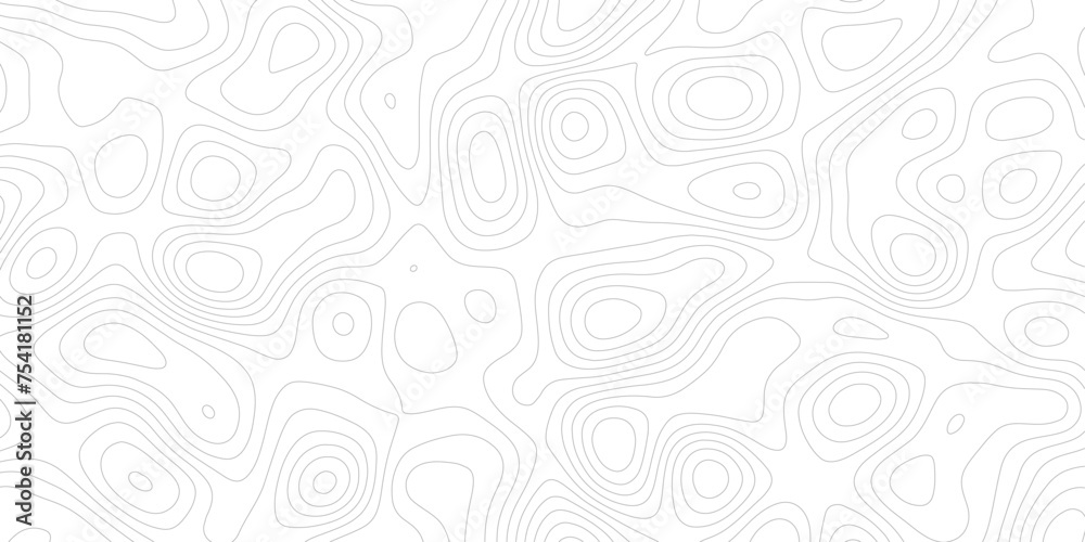 White geography scheme lines vector map of.topology map background terrain texture earth map high quality.vector design,curved lines,topographic contours.
